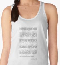 La Grève des électeurs Women's Tank Top