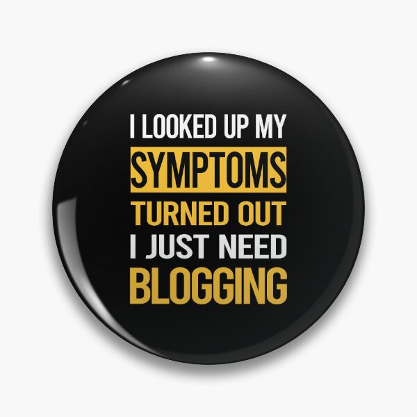 Item preview, Divertido Mis Síntomas Blogging Blog Blogger designed and sold by kerry8d7dlaurie.