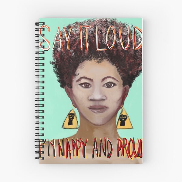 Item preview, SAY IT LOUD I’M NAPPY AND PROUD designed and sold by QueenGeenie1955.