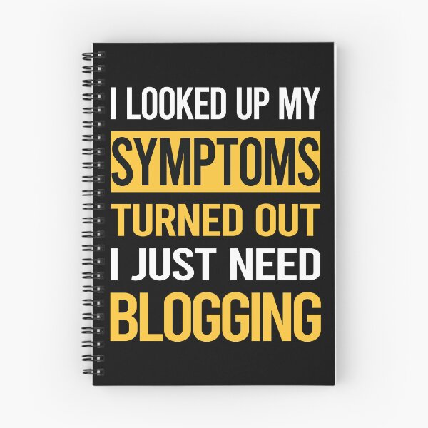 Item preview, Divertido Mis Síntomas Blogging Blog Blogger designed and sold by kerry8d7dlaurie.