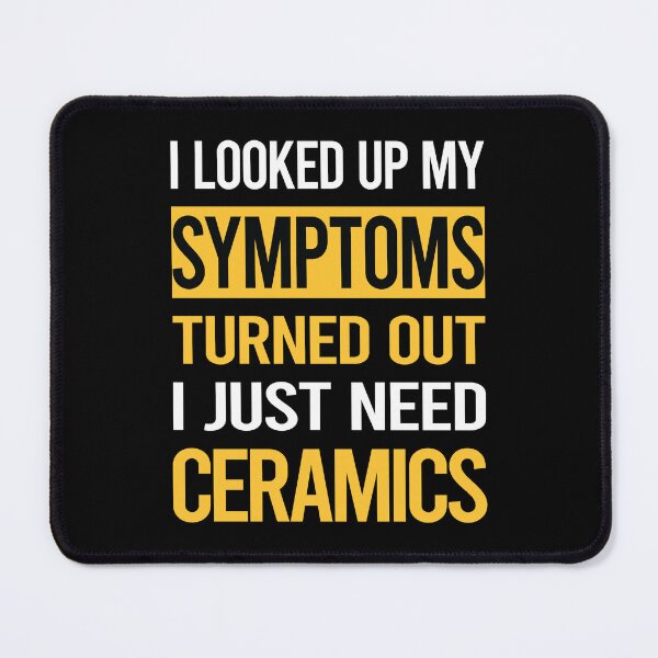 Item preview, Funny My Symptoms Ceramics designed and sold by kerry8d7dlaurie.