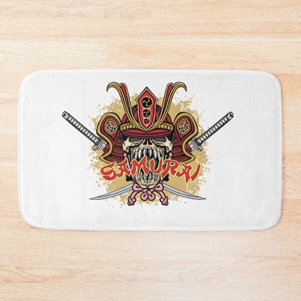 Item preview, samurai skull designed and sold by amid999.