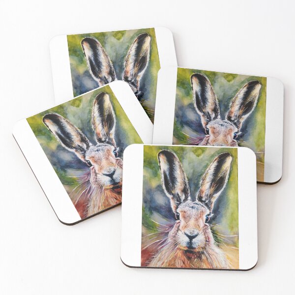 Item preview, Watercolour Hare designed and sold by LornaBowdenART.