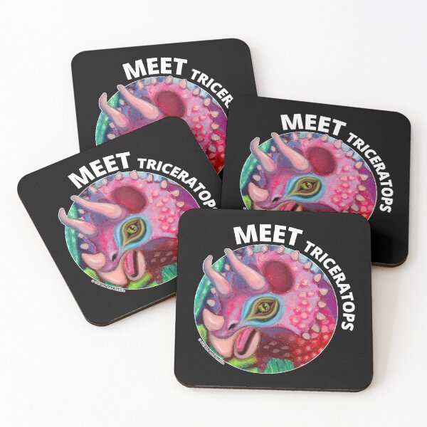 Item preview, Meet Triceratops Jurassic World designed and sold by Ivy Lily Art.