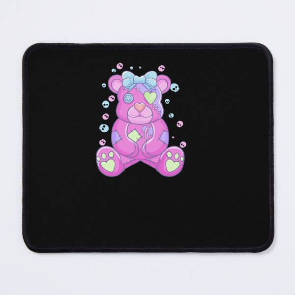 Item preview, PASTEL GOTH TEDDY BEAR STUFFED ANIMAL GOTH designed and sold by sobriowslen.