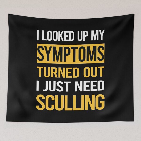 Item preview, Funny My Symptoms Sculling designed and sold by kerry8d7dlaurie.