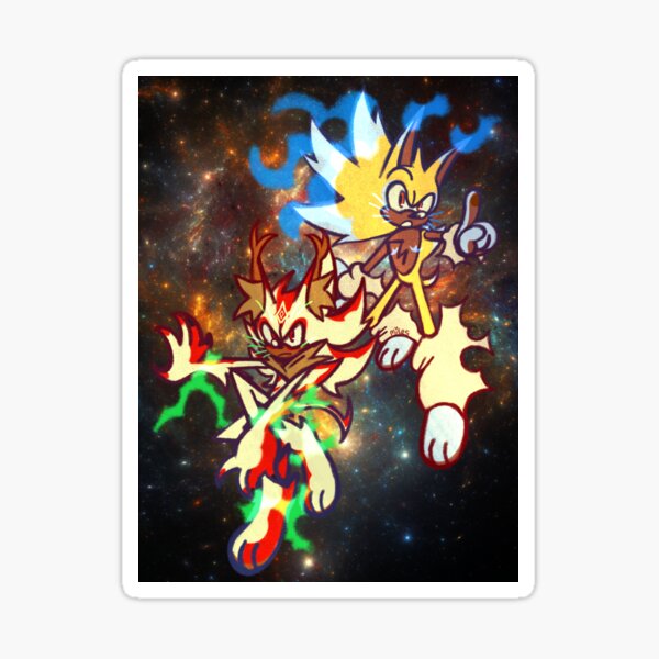 Fleetway Super Sonic Sticker for Sale by utter-dismae