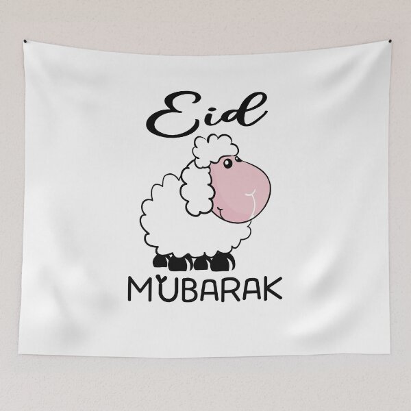 Item preview, Eid Mubarak Muslims 2022 Funny sheep  designed and sold by STORHAMIDO.