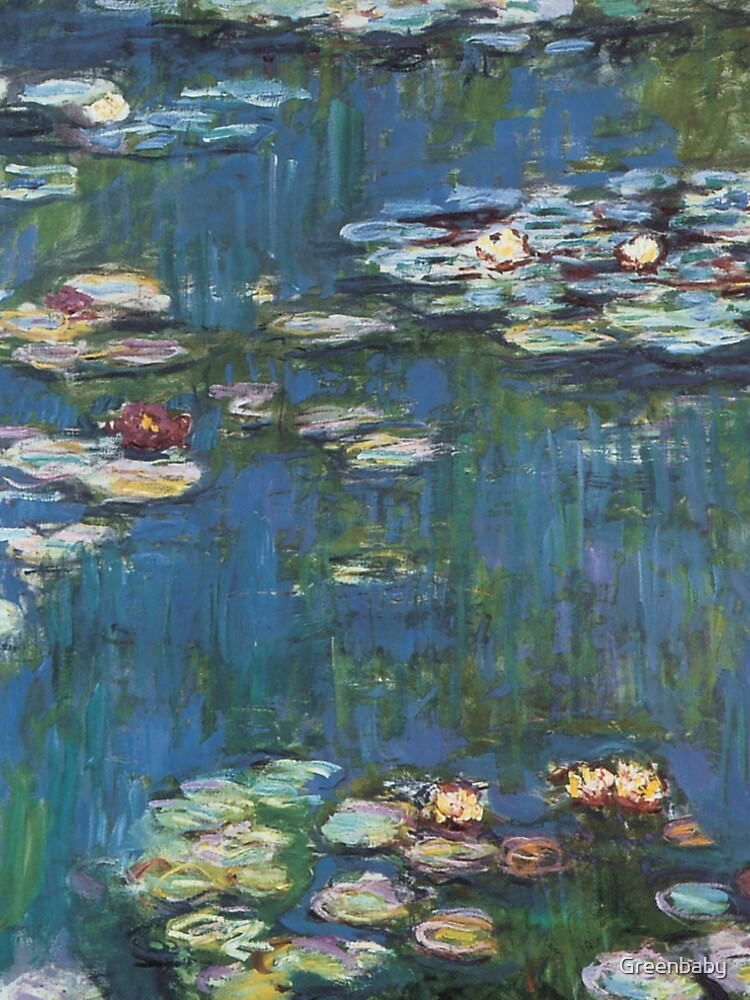 Water Lilies by Monet by Greenbaby