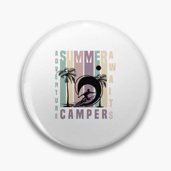 Item preview, Summer Adventure Awaits Camper Surfing Lovers designed and sold by medbdj.