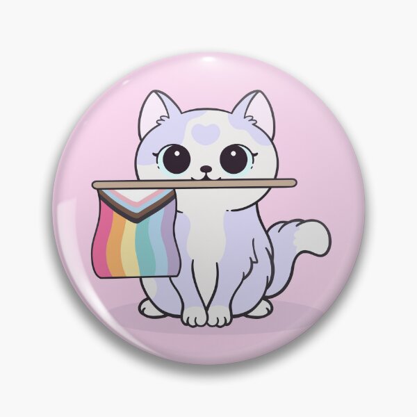 Item preview, Progress Pride Cat | Nikury designed and sold by nikury.