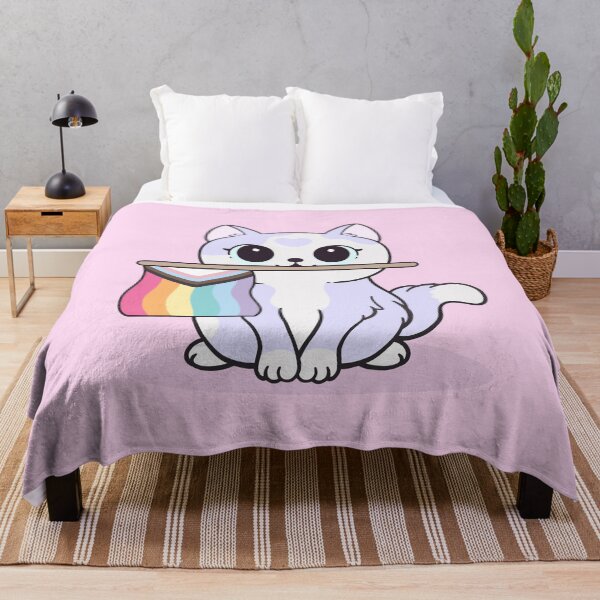 Item preview, Progress Pride Cat | Nikury designed and sold by nikury.