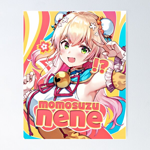 Aperçu de l'œuvre Momosuzu Nene Vtuber créée et vendue par kylewords00.