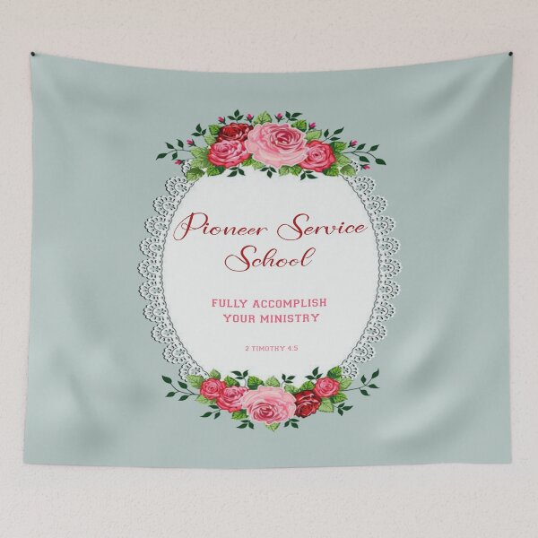 Item preview, Pioneer Service School 2023 Spiral Notebook designed and sold by crafts-gift.