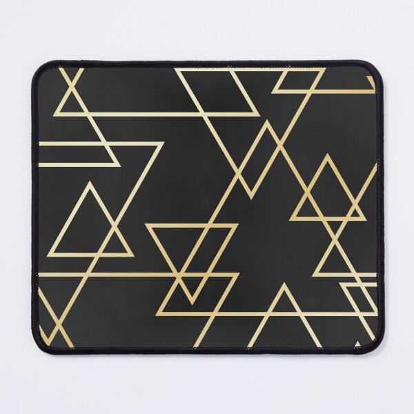 Item preview, Black & Gold Geo Pattern designed and sold by Blue-Banana.