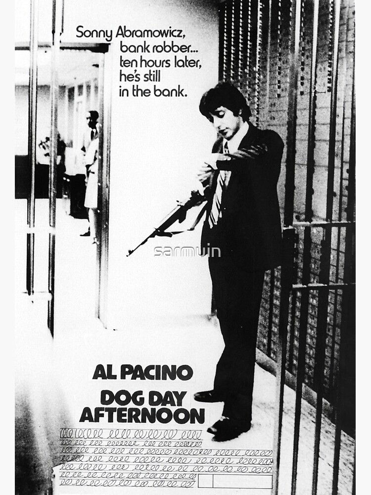 Discover Dog Day Afternoon Al Pacino Premium Matte Vertical Poster
