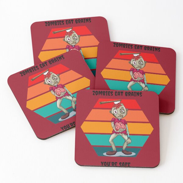 Item preview, Zombies Eat Brains You're Safe Sarcastic Insult designed and sold by dylan150488.