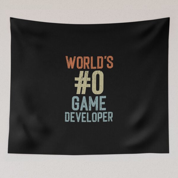 Item preview, Worlds Number Zero Game Developer Funny Development Engine Developers Saying Programmer Uni designed and sold by janlzmaude.