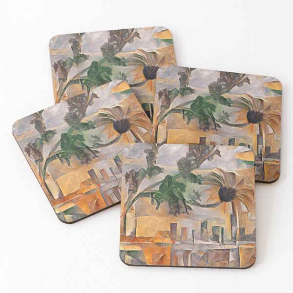 Item preview, Cubism Daisies Growing In City designed and sold by Sizani.