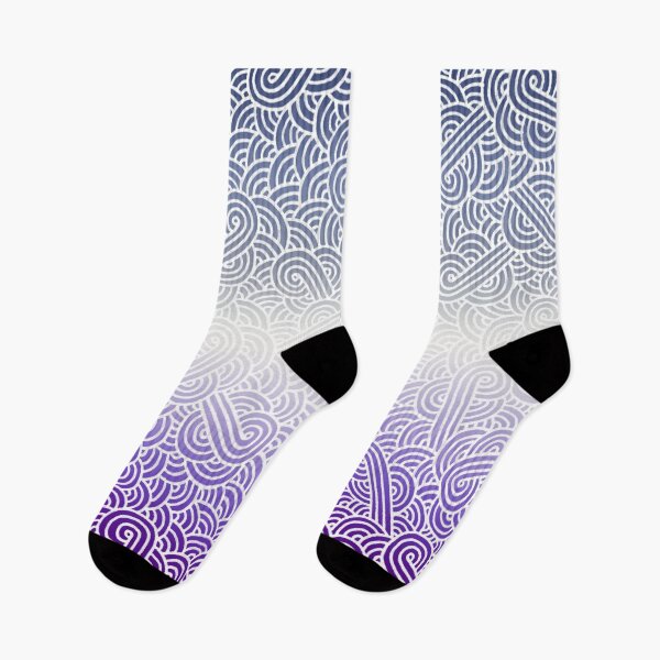 Item preview, Ombré butch lesbian colours and white swirls doodles designed and sold by savousepate.