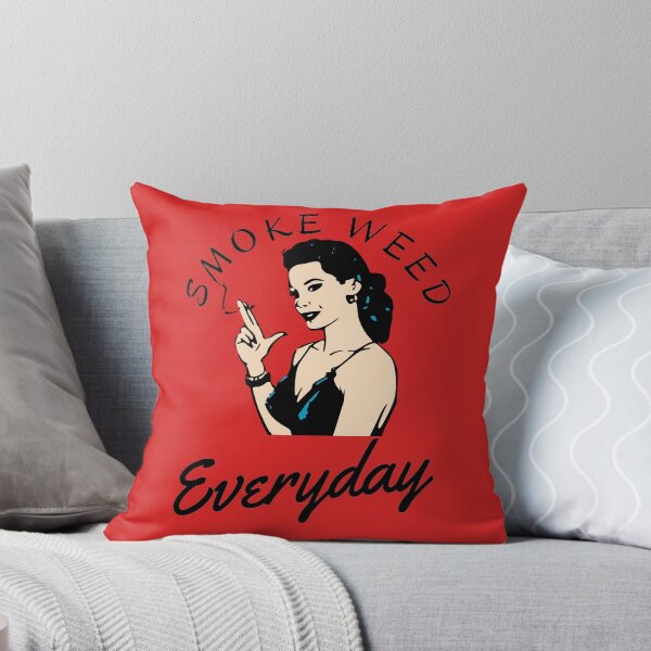 Item preview, Smoke Weed everyday 420 Mary Jane medical marijuana MMJ weed plant smoking pot head medicinal cannabis bud designed and sold by BestDesignbySof.