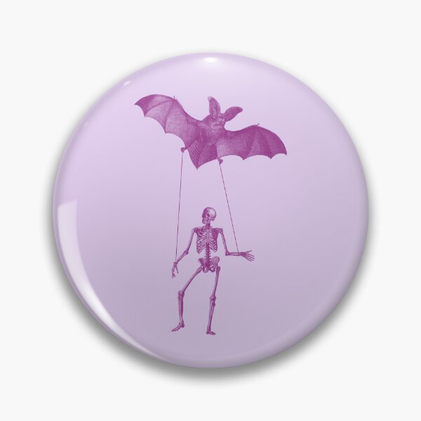Item preview, Purple Halloween Skeleton (all purple version) designed and sold by Madame Memento.
