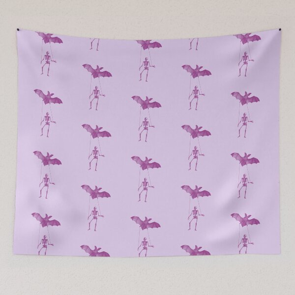 Item preview, Purple Halloween Skeleton (all purple version) designed and sold by Madame Memento.