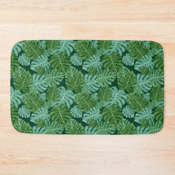 Item preview, Monstera Leaf Jungle Pattern designed and sold by AnitasArtStore.