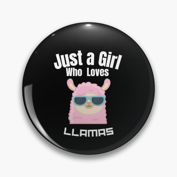 Item preview, Just a Girl Who loves Llamas #02 designed and sold by WaguinhoTex.