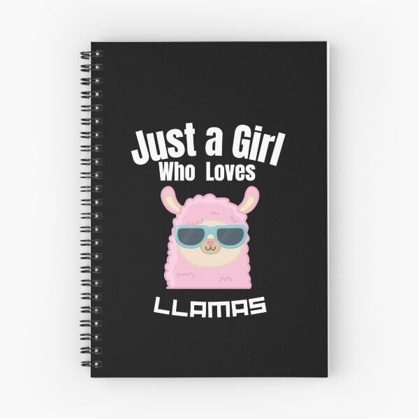 Item preview, Just a Girl Who loves Llamas #02 designed and sold by WaguinhoTex.