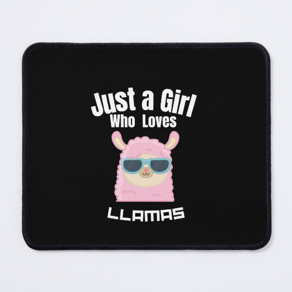 Item preview, Just a Girl Who loves Llamas #02 designed and sold by WaguinhoTex.