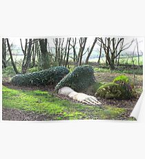 Mud Maid, lost gardens of Heligan Poster
