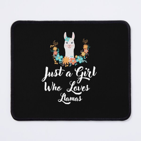 Item preview, Just a Girl Who loves Llamas #03 designed and sold by WaguinhoTex.