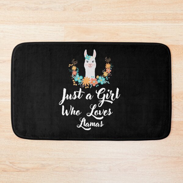 Item preview, Just a Girl Who loves Llamas #03 designed and sold by WaguinhoTex.