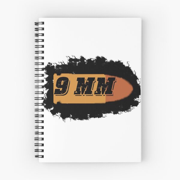 Item preview, 9mm luger ammo can label pistol bullet box designed and sold by FunnyAsDuck.