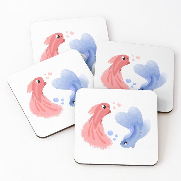 Item preview, red blue tadpoles designed and sold by CeceRaven08.