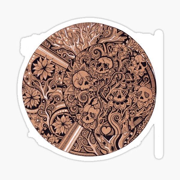 Luna Skulls Sticker