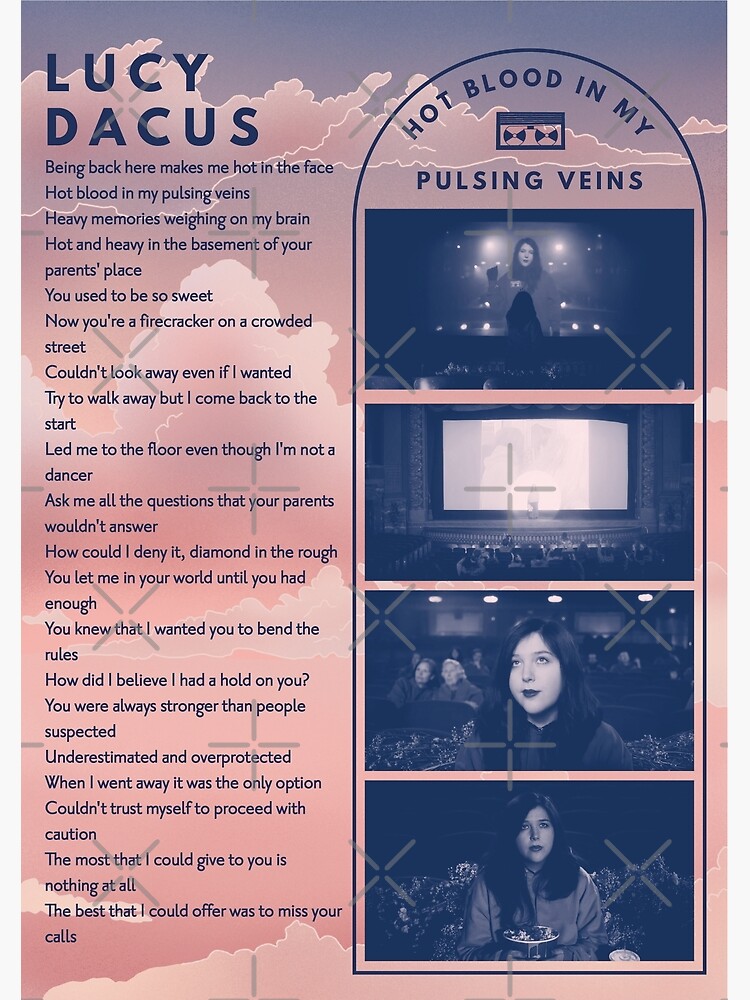 " Lucy Dacus Home Video Hot & Heavy Poster " Poster For Sale By ...