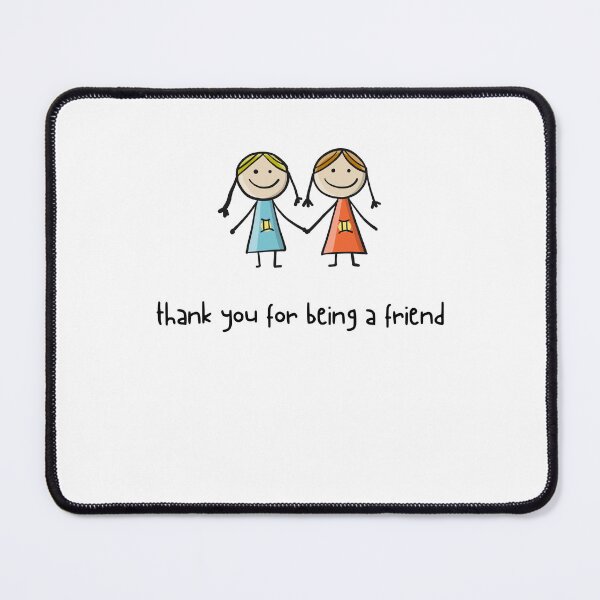 Item preview, thank you for being a friend designed and sold by Sam Artist.