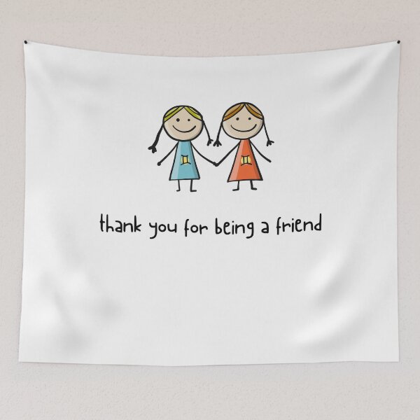Item preview, thank you for being a friend designed and sold by Sam Artist.