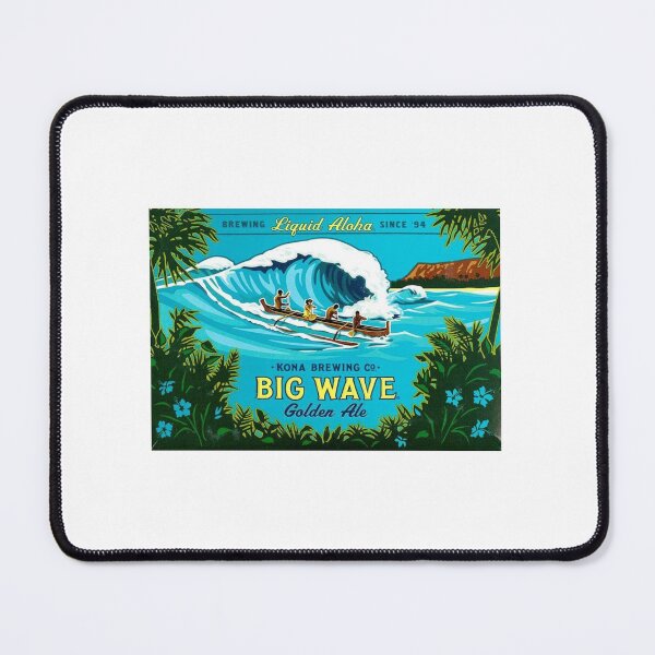 Item preview, big wave beer designed and sold by REALSSASS.
