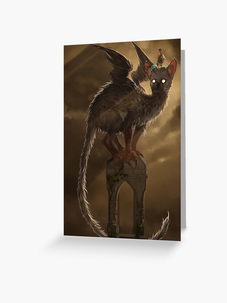 Trico from the last guardian  Greeting Card for Sale by Giulialibard