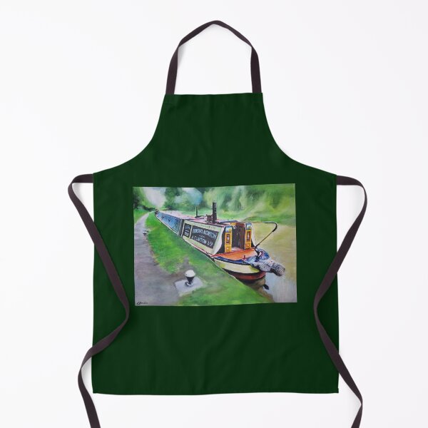 Item preview, British Canal Barge  designed and sold by LornaBowdenART.