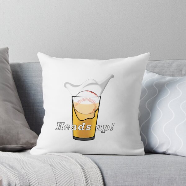 Item preview, Heads up! Baseball beer design designed and sold by rachel-pal.