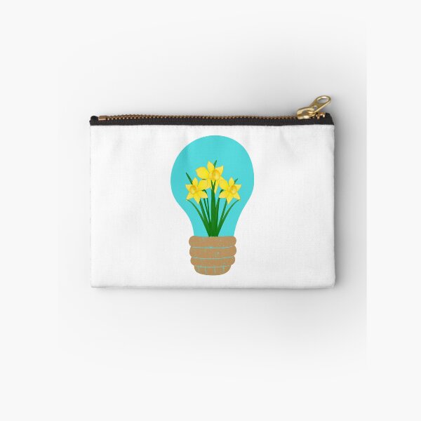 Item preview, Light Bulb With Yellow Flowers designed and sold by JanviRamani.