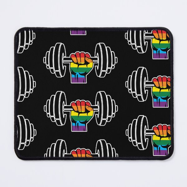 Item preview, Gay Pride Gym T-shirt Rainbow flag designed and sold by SusanaDesigns.