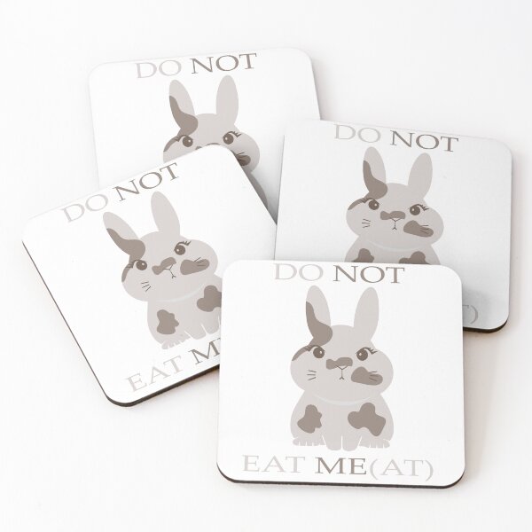 Item preview, Cute buney/bunny for vegans or vegetarians designed and sold by melissamaduka.