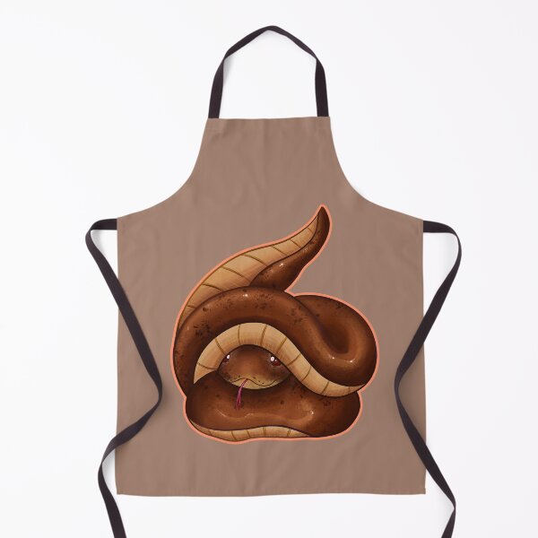 Item preview, Kawaii Brown Snake designed and sold by With Love, InspireMari.