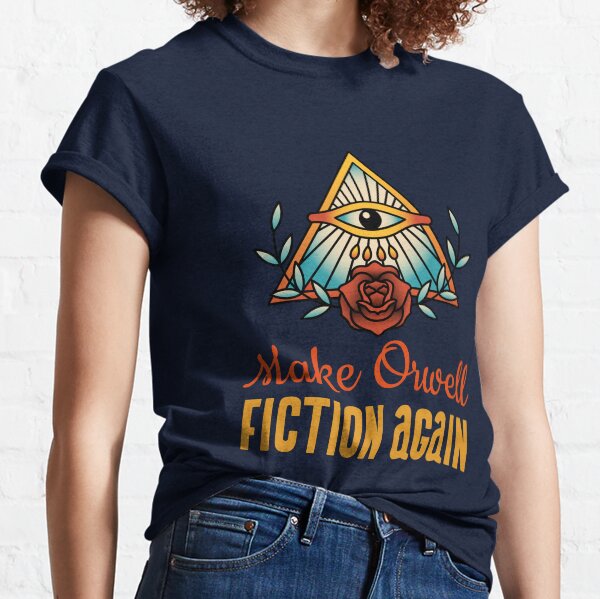 Vista previa del artículo con la obra «Hacer ficción de Orwell otra vez. Filosofía política distópica», diseñado y vendido por Rebel-Design.