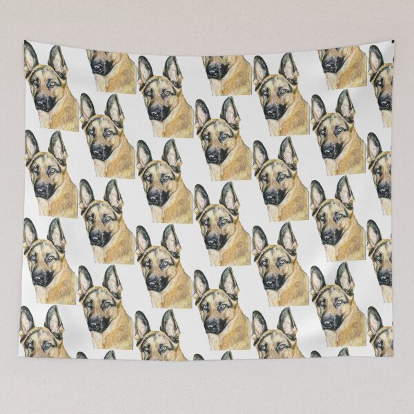 Item preview,  German Shepherd Dog Art designed and sold by LornaBowdenART.